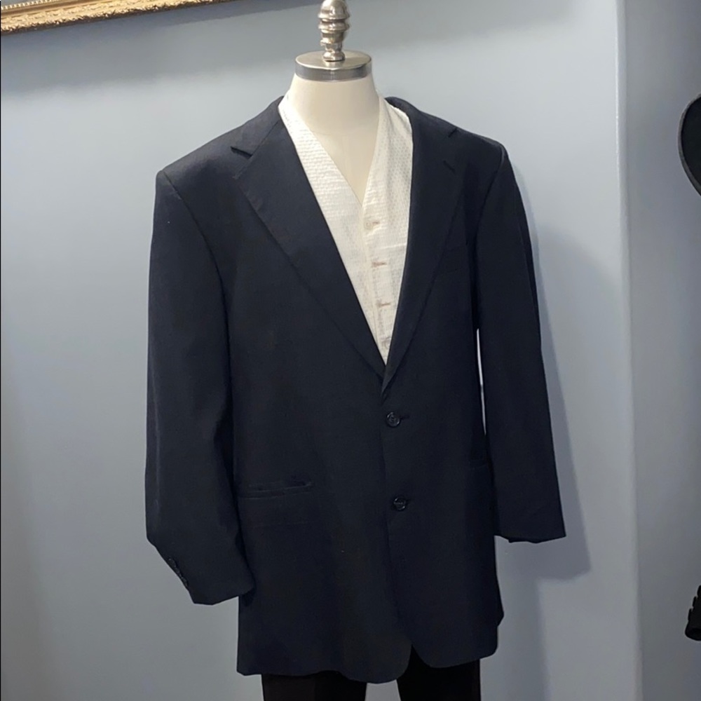 Men’s suit made by Brooks Brothers